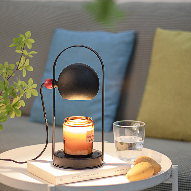 Aromatherapy wax lamp from Cozy Fragrance, creating a relaxing ambiance with gentle light and soothing scent for peaceful evenings.