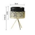 Modern minimalist hydroponic planter with sleek design, showcasing vibrant green plants for stylish indoor gardening.