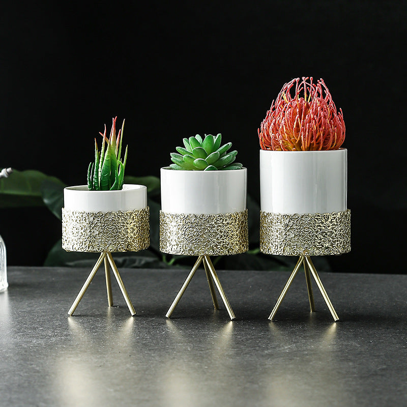 Modern minimalist hydroponic planter with sleek design, showcasing vibrant green plants in a contemporary style for stylish indoor gardening.
