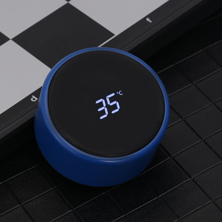 Smart water bottle from Sip at the Perfect Temperature with a sleek design, showing the bottle filled with water and temperature display.