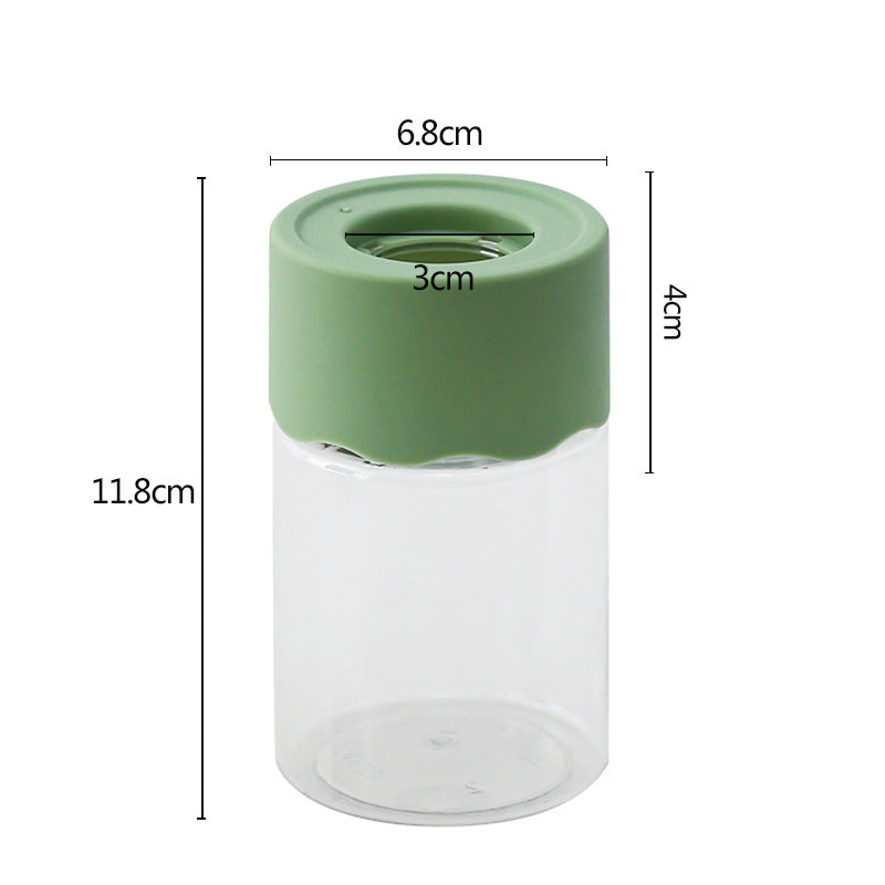 Small hydroponic planter with a sleek design, perfect for indoor gardening and adding greenery to your space.